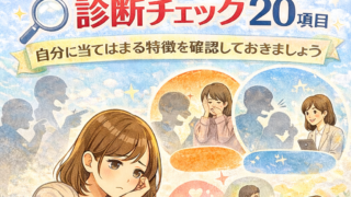アダルトチルドレン診断チェック20項目