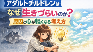 アダルトチルドレンはなぜ生きづらいのか？原因と心が軽くなる考え方